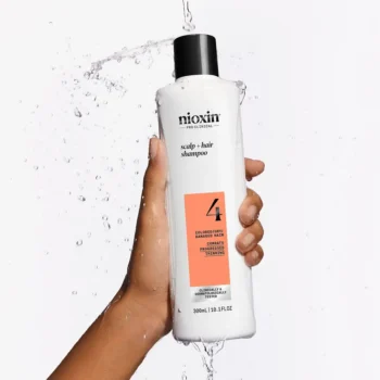 NIOXIN SYSTEM 4 Shampoo for Dyed and Damaged Hair with Advanced Weakening 300 ml