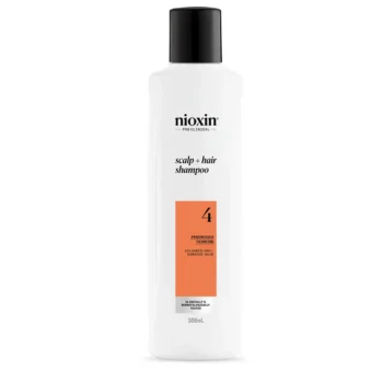 NIOXIN SYSTEM 4 Shampoo for Dyed and Damaged Hair with Advanced Weakening 300 ml, EAN 4064666842660