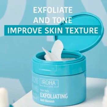 IROHA NATURE ACNE PRONE SKIN Exfoliating Toner Pads 50 pcs