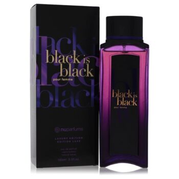 NU PARFUMS BLACK IS BLACK Eau De Parfum 100 ml for Women