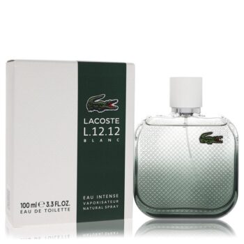 LACOSTE EAU DE LACOSTE L.12.12 BLANC EAU INTENSE Eau De Toilette 100 ml for Men