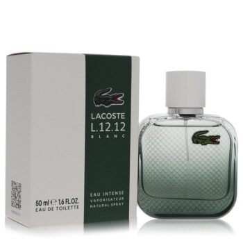 LACOSTE EAU DE LACOSTE L.12.12 BLANC EAU INTENSE Eau De Toilette 50 ml for Men LACOSTE EAU DE LACOSTE L.12.12 BLANC EAU INTENSE Eau De Toilette 50 ml for Men
