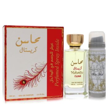 LATTAFA MAHASIN CRYSTAL Eau De Parfum WITH 50 ml DEODORANT 100 ml for Women