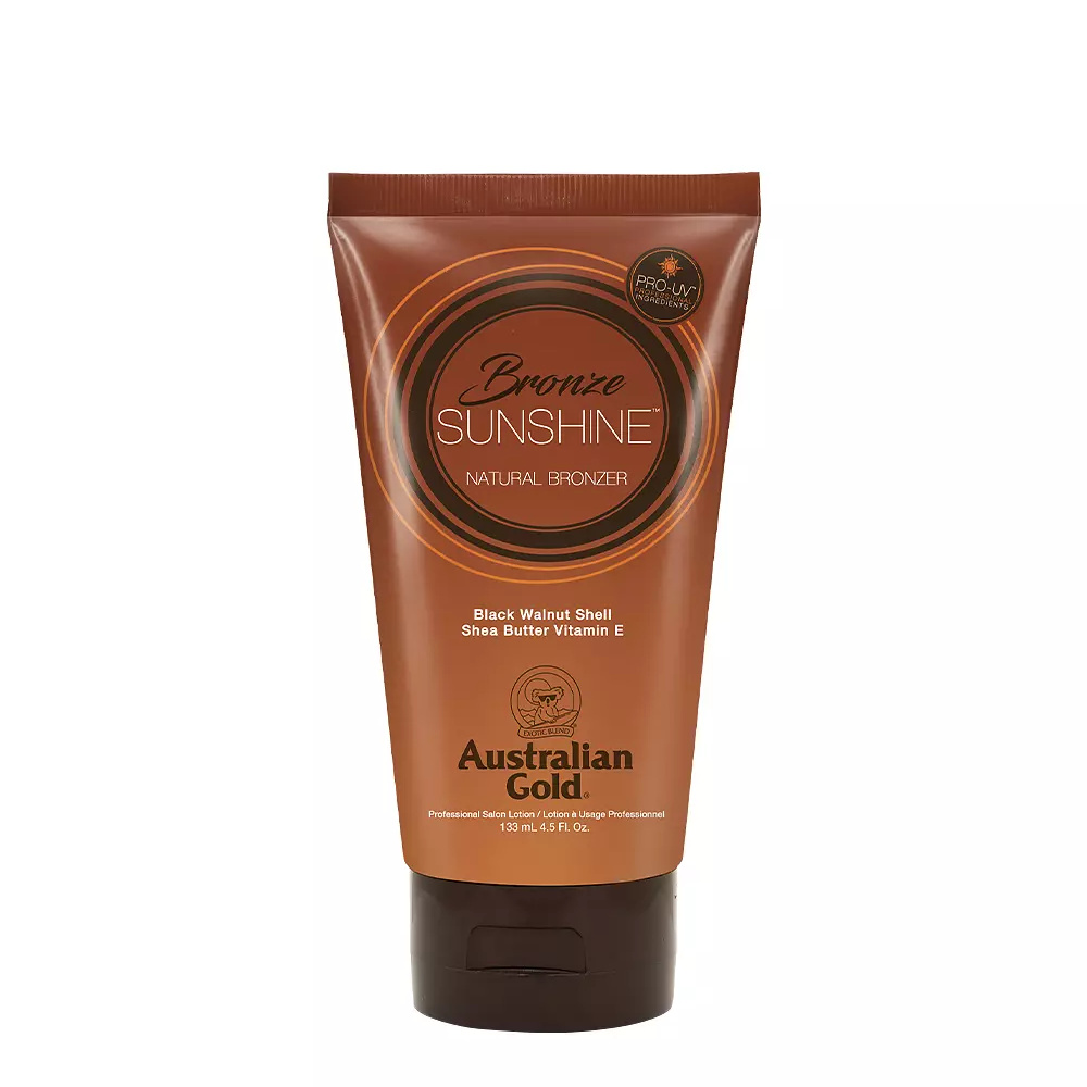 AUSTRALIAN GOLD SUNSHINE BRONZE natural bronzer professional lotion 133 ml AUSTRALIAN GOLD SUNSHINE BRONZE Naturel Poudre Bronzante Professionnel Lotion 133 ml