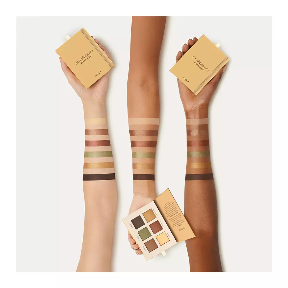 BARE MINERALS MINERALIST eyeshadow palette #sunlit BARE MINERALS MINERALIST palette de fards à paupières #sunlit
