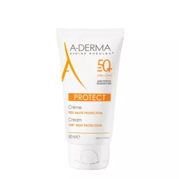 A-DERMA PROTECT cream solar SPF50+ sin perfume 40 ml