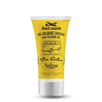 HAIRGUM FIX COLOR gel colorant #yellow
