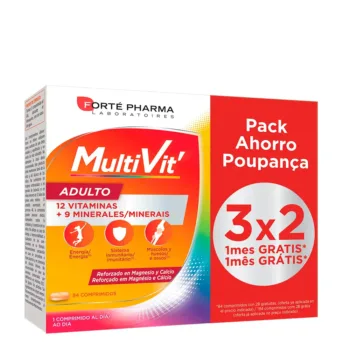 FORTÉ PHARMA MULTIVIT ADULT 84 Comprimés