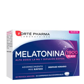 FORTÉ PHARMA MELATONIN 1900 flash sleepiness faster 30 Comprimés