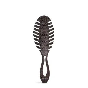 IDC INSTITUTE ROUND BRUSH flexible hair bio-based coffee 1 u