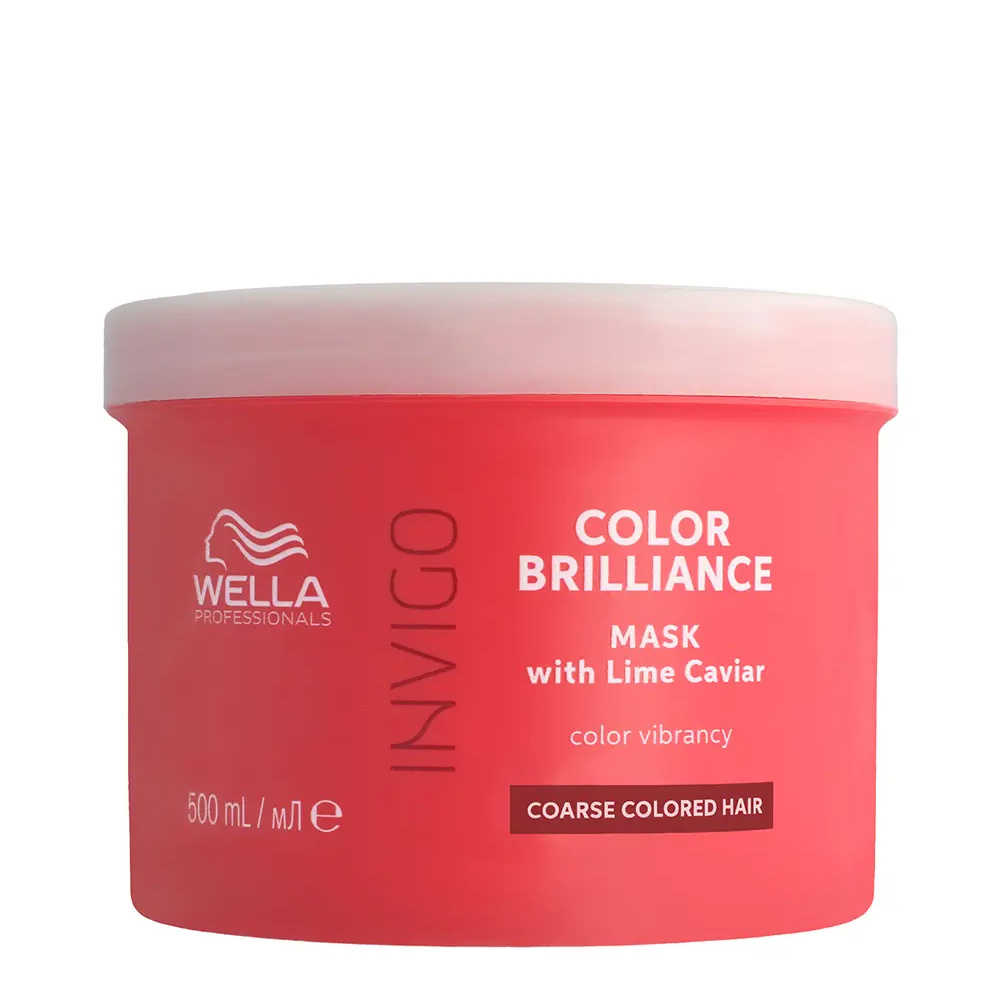 WELLA PROFESSIONALS INVIGO COLOR BRILLIANCE mask coarse hair 500 ml WELLA PROFESSIONALS INVIGO COLOR BRILLIANCE mask coarse hair 500 ml