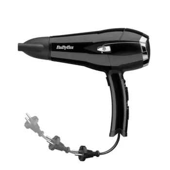 BABYLISS D374DE DRYER with automatic cable tie 2000w 1 Unité