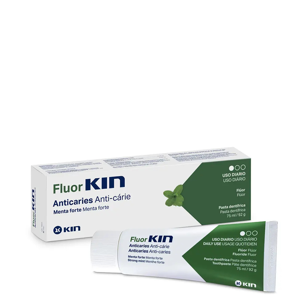KIN FLUORKIN anti-cavity toothpaste 75 ml KIN FLUORKIN anti-cavity Dentifrice 75 ml