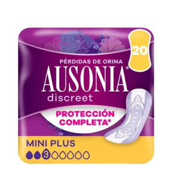 AUSONIA DISCREET mini plus incontinence pads 20 units
