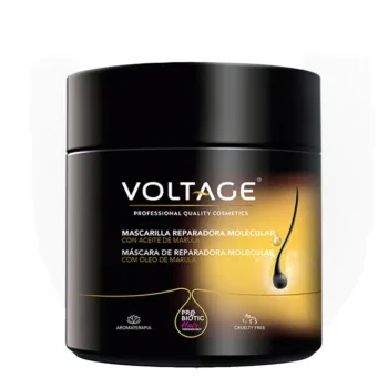 VOLTAGE COSMETICS PREBIOTIC HAIR TECHNOLOGY Masque Réparateur with marula Huile 500 ml