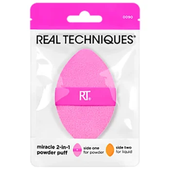 REAL TECHNIQUES MIRACLE 2 IN 1 Poudre puff 1 u