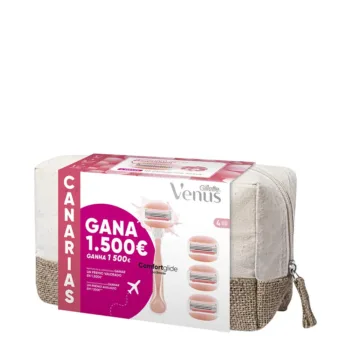 GILLETTE VENUS SPA BREEZE CANARIAS POUCH machine + 4 refills