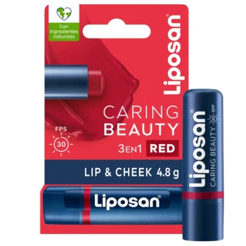 LIPOSAN LIPOSAN CARING BEAUTY 3 in 1 #red 4.8 gr