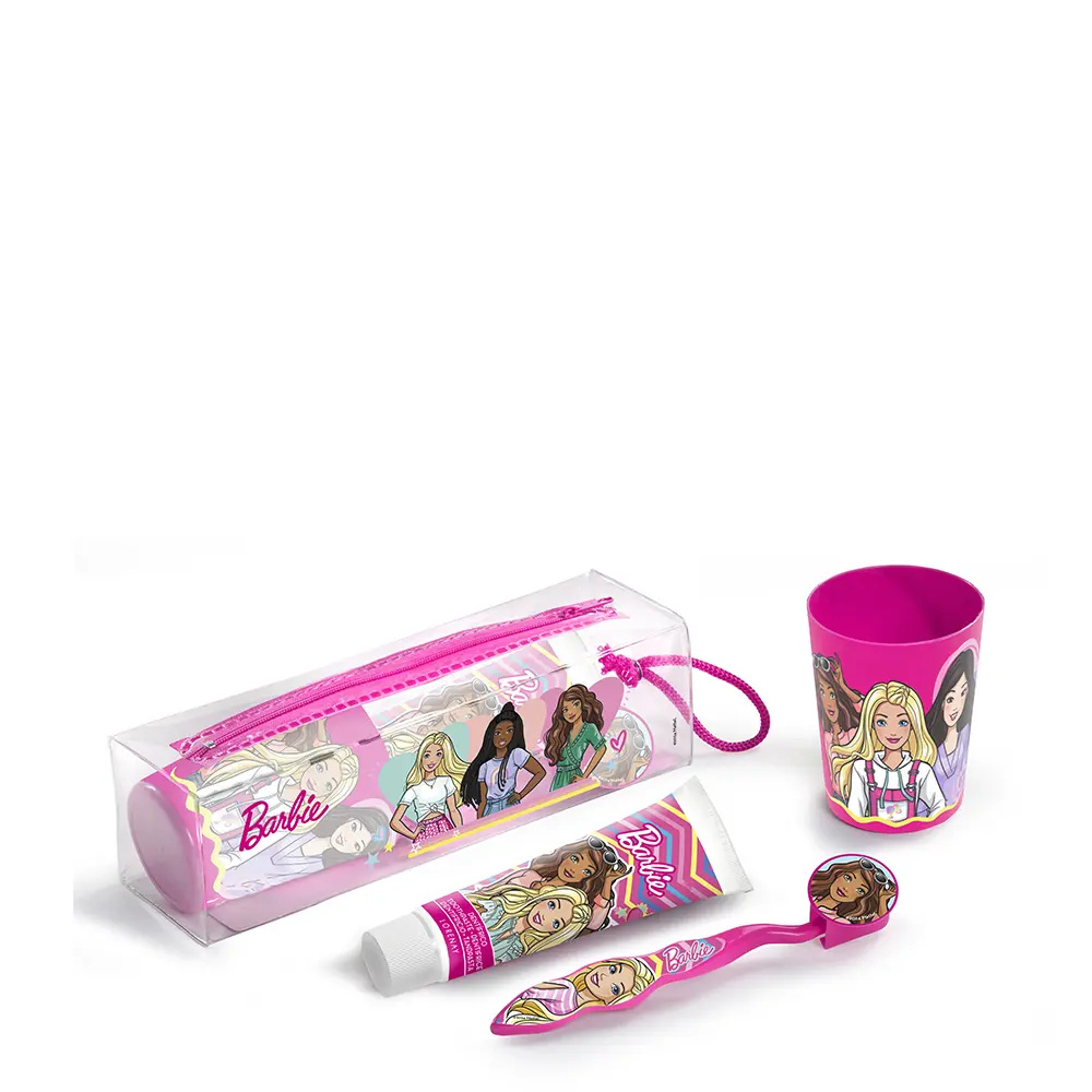 BARBIE DENTAL Set 4 pcs BARBIE DENTAL Coffret 4 pièces