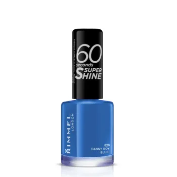 RIMMEL LONDON 60 SECONDS SUPER SHINE nail polish #828-Danny Boy Blue 8 ml