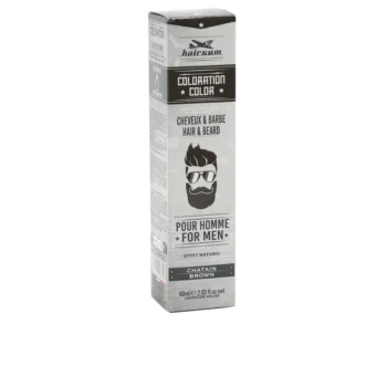 HAIRGUM COLORATION Beard et Cheveux Coloration #4-Chestnut 60 gr