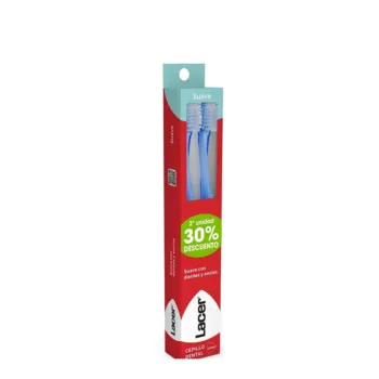 LACER SOFT TOOTHBRUSH Lot de 2 Unités