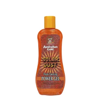 AUSTRALIAN GOLD SOLAR DUST DARK TANNING power gel 236 ml AUSTRALIAN GOLD SOLAR DUST DARK TANNING power gel 236 ml