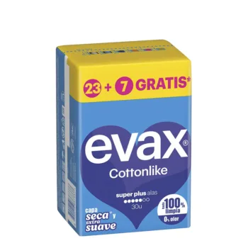 EVAX EVAX COTTONLIKE super plus wings pads 30 Unités