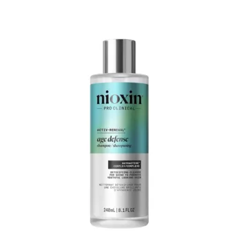 NIOXIN AGE DEFENSE anti-aging shampoo purifies the scalp with niacinamide 240 ml