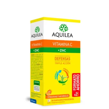 AQUILEA Vitamin C + Zinc Savings Lot 28 Comprimés