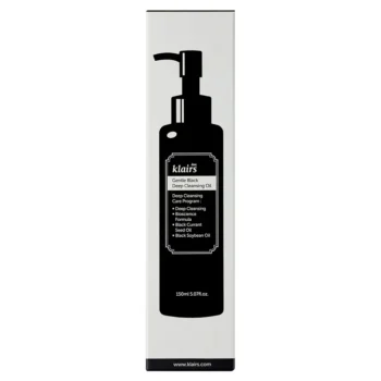KLAIRS GENTLE BLACK deep cleansing oil 150 ml