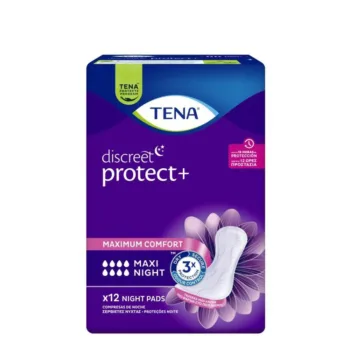 TENA LADY DISCREET compresa incontinencia maxi night 12 u
