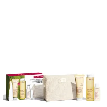 CLARINS NORMAL-DRY SKIN CLEANSING ESSENTIALS set 4 pcs