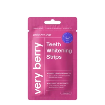POP. POP. Strawberry Flavored Whitening Strips 7 Units