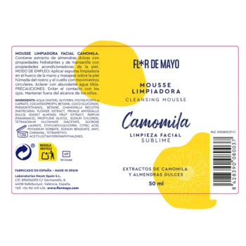 FLOR DE MAYO SUBLIME CAMOMILE cleansing mousse 50 ml