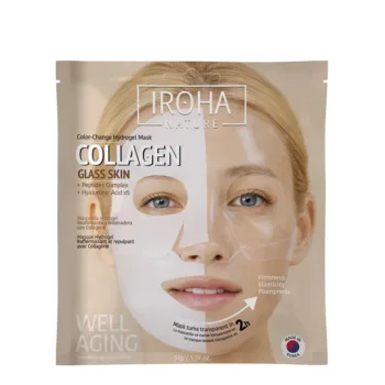 IROHA COLLAGEN color change hydrogel mask 1 u