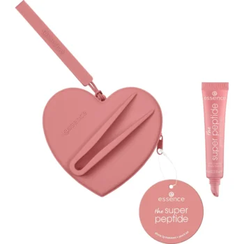 ESSENCE THE SUPER PEPTIDE lip treatment + limited edition coin purse 10 ml
